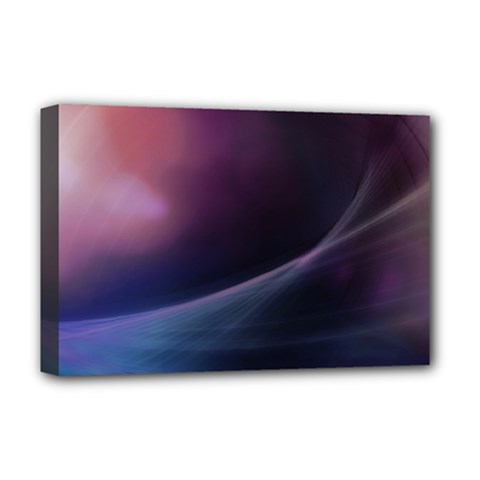 Abstract Form Color Background Deluxe Canvas 18  X 12   by Nexatart