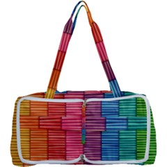 Background Colorful Abstract Multi Function Bag	