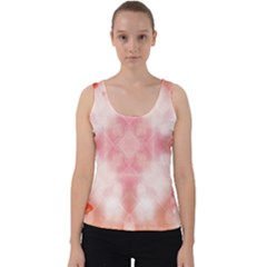 Heart Background Wallpaper Love Velvet Tank Top