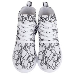 Balloons Feedback Confirming Clouds Women s Lightweight High Top Sneakers