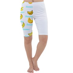 Bananas Cropped Leggings  by cypryanus