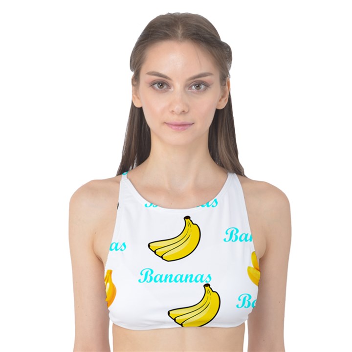 Bananas Tank Bikini Top