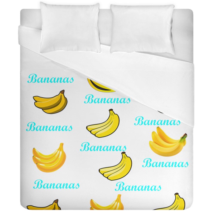 Bananas Duvet Cover Double Side (California King Size)