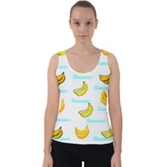 Bananas Velvet Tank Top