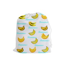 Bananas Drawstring Pouches (large) 