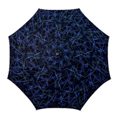 Galaxy Linear Pattern Golf Umbrellas by dflcprints