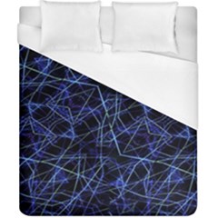 Galaxy Linear Pattern Duvet Cover (california King Size) by dflcprints