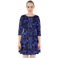 Galaxy Linear Pattern Smock Dress by dflcprints