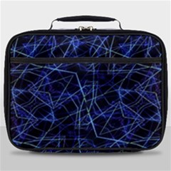 Galaxy Linear Pattern Full Print Lunch Bag by dflcprints