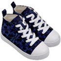 Galaxy Linear Pattern Kid s Mid-Top Canvas Sneakers View3