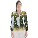 Summer Anemone Sylvestris Windbreaker (Women) View1