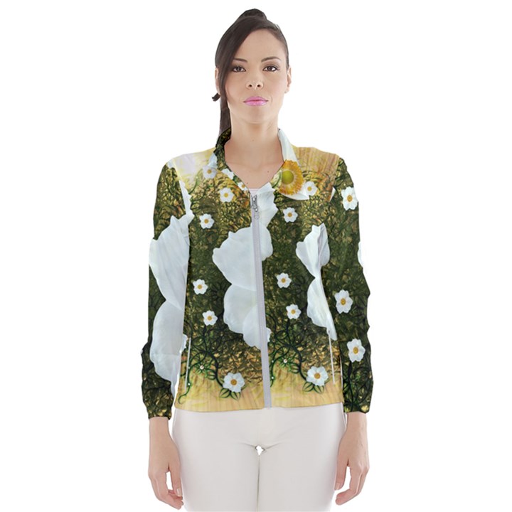 Summer Anemone Sylvestris Windbreaker (Women)