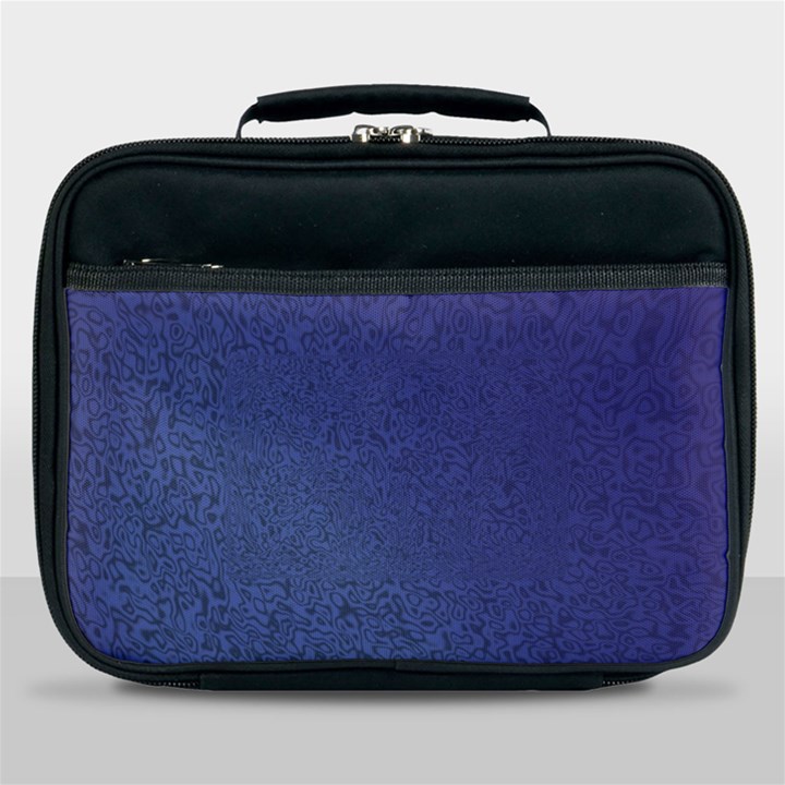 Fractal Rendering Background blue Lunch Bag