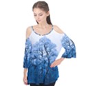 Nature Inspiration Trees Blue Flutter Tees View1