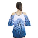 Nature Inspiration Trees Blue Flutter Tees View2