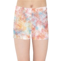 Wallpaper Design Abstract Kids Sports Shorts by Nexatart