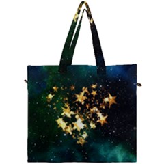 Heart Love Universe Space All Sky Canvas Travel Bag