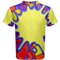 Embroidery Dab Color Spray Men s Cotton Tee View1