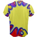 Embroidery Dab Color Spray Men s Cotton Tee View2