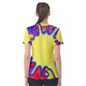 Embroidery Dab Color Spray Women s Cotton Tee View2