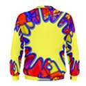 Embroidery Dab Color Spray Men s Sweatshirt View2