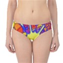 Embroidery Dab Color Spray Hipster Bikini Bottoms View1