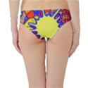 Embroidery Dab Color Spray Hipster Bikini Bottoms View2