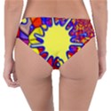 Embroidery Dab Color Spray Reversible Classic Bikini Bottoms View2