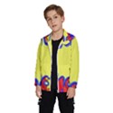 Embroidery Dab Color Spray Windbreaker (Kids) View2