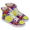 Embroidery Dab Color Spray Men s Hi-Top Skate Sneakers View3