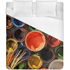 Color Box Colorful Art Artwork Duvet Cover (california King Size) by Nexatart