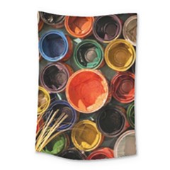 Color Box Colorful Art Artwork Small Tapestry by Nexatart