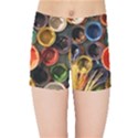 Color Box Colorful Art Artwork Kids Sports Shorts View1