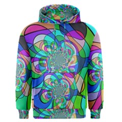 Retro Wave Background Pattern Men s Pullover Hoodie by Nexatart