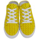 Yellow Background Abstract Half Slippers View1