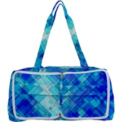 Abstract Squares Arrangement Multi Function Bag	