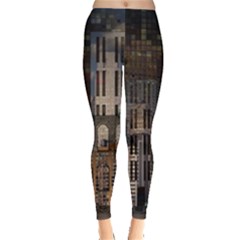 Architecture City Home Window Leggings  by Nexatart