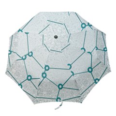 Network Social Abstract Folding Umbrellas by Nexatart