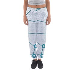 Network Social Abstract Women s Jogger Sweatpants by Nexatart