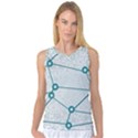 Network Social Abstract Women s Basketball Tank Top View1