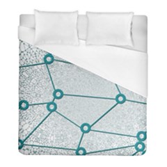 Network Social Abstract Duvet Cover (full/ Double Size)