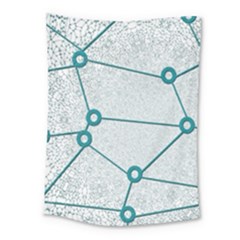 Network Social Abstract Medium Tapestry by Nexatart