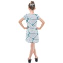 Network Social Abstract Kids  Cross Web Dress View2