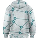 Network Social Abstract Kids Zipper Hoodie Without Drawstring View2