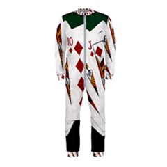 Poker Hands   Royal Flush Diamonds Onepiece Jumpsuit (kids) by FunnyCow