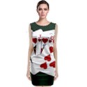 Poker Hands   Royal Flush Hearts Classic Sleeveless Midi Dress View1