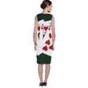 Poker Hands   Royal Flush Hearts Classic Sleeveless Midi Dress View2