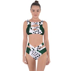 Poker Hands   Royal Flush Spades Bandaged Up Bikini Set  by FunnyCow