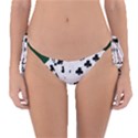 Poker Hands   Straight Flush Clubs Reversible Bikini Bottom View1