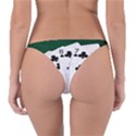 Poker Hands   Straight Flush Clubs Reversible Bikini Bottom View2